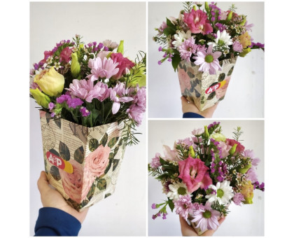 Flower mix composition in a box!