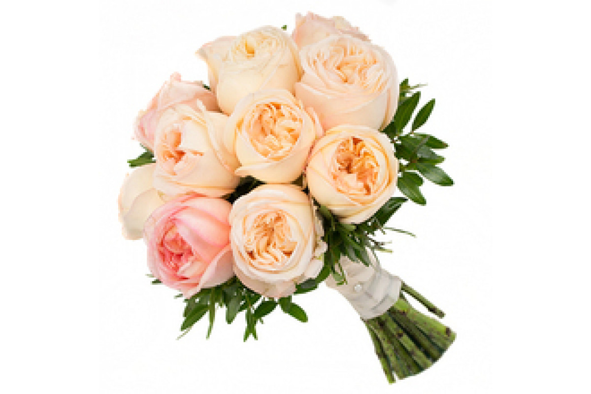 Пионовидные Розы Фото Букет Свадебный