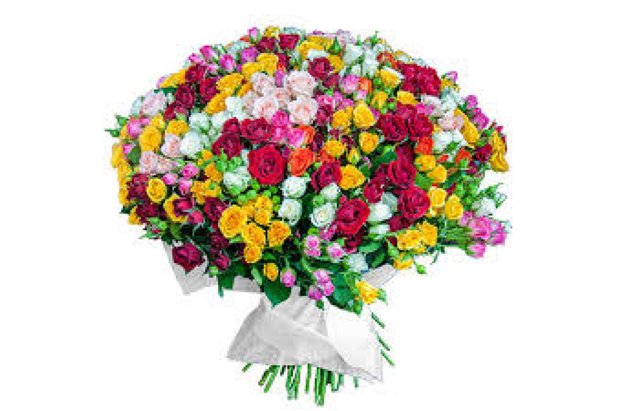 Букет из 8 роз. Кустовых роз 40 см (Эквадор). Букет из разноцветных кустовых роз. Многоцветные букеты из мелких роз. Букет из кустовых роз 55 штук.