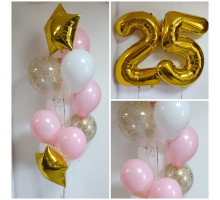 2 waterfalls and anniversary balloons!