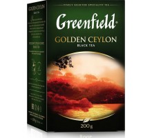 Чай черный Greenfield Golden Ceylon листовой 200 г