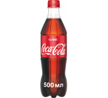  Coca-Cola Classic carbonated drink 0.5 L